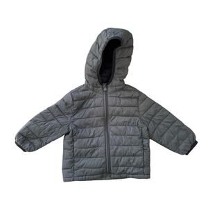 GAP BABY Boys puffer coat, 12-18 months, Gray